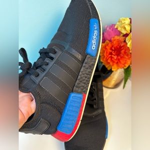 Addidas mens nmdr1  black size 10